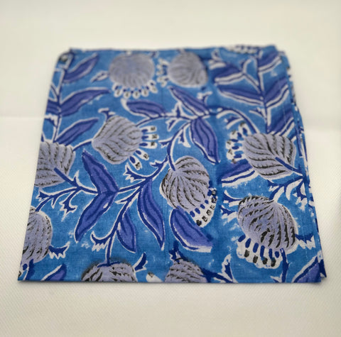 Table Napkin Blue Flowers