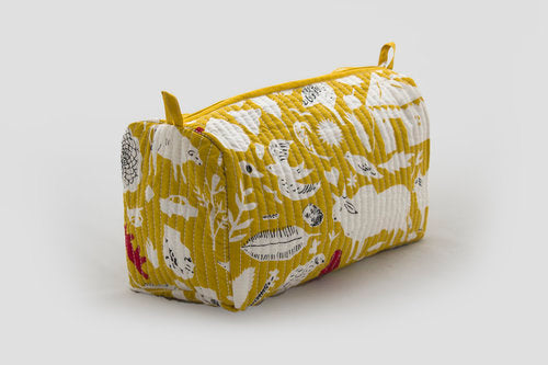 Sufi - Wash Bag, Yellow