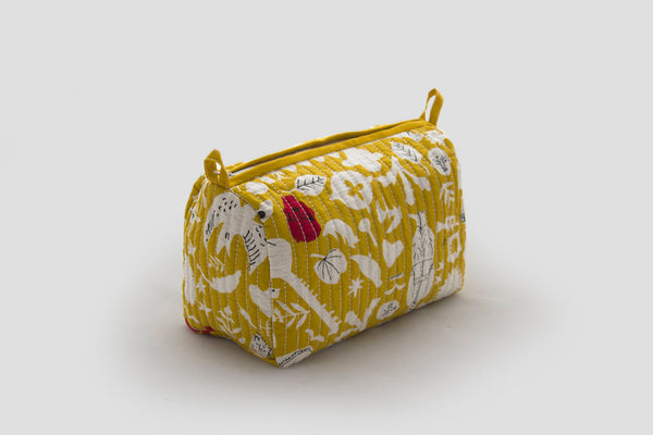 Sufi - Wash Bag, Yellow